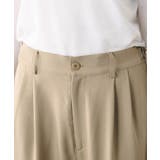 【Discoat】サイドベルト付きワイドパンツ | PAL GROUP OUTLET | 詳細画像7 