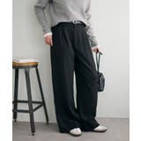 【Discoat】サイドベルト付きワイドパンツ | PAL GROUP OUTLET | 詳細画像13 