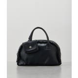 BLK/PU | 【Kastane】ケースチャーム付 ボストンバッグ | PAL GROUP OUTLET