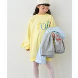 【CIAOPANIC TYPY】Wミニ裏毛かすれロゴバックフリルワンピ | PAL GROUP OUTLET | 詳細画像2 