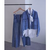 【SHENERY】デニムオーバーショートシャツ | PAL GROUP OUTLET | 詳細画像14 