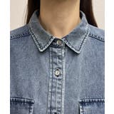 【SHENERY】デニムオーバーショートシャツ | PAL GROUP OUTLET | 詳細画像18 