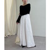 【CAPRICIEUX LE'MAGE】切替コットンフレアSK | PAL GROUP OUTLET | 詳細画像17 