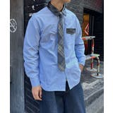 【Ciaopanic】レザー襟切替シャツ | PAL GROUP OUTLET | 詳細画像3 