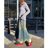 【Ciaopanic】裾フリンジデニムマーメイドスカート | PAL GROUP OUTLET | 詳細画像5 