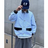 【Ciaopanic】レザー襟切替シャツジャケット | PAL GROUP OUTLET | 詳細画像1 