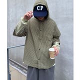 KHK | 【Ciaopanic】ワッフル袖切替シャツパーカー | PAL GROUP OUTLET