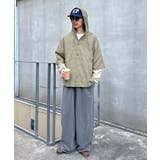 【Ciaopanic】ワッフル袖切替シャツパーカー | PAL GROUP OUTLET | 詳細画像14 