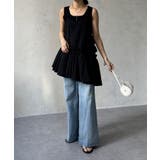 【DouDou】W アシメティアードキャミ | PAL GROUP OUTLET | 詳細画像22 