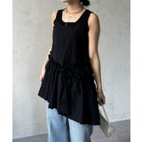 【DouDou】W アシメティアードキャミ | PAL GROUP OUTLET | 詳細画像25 
