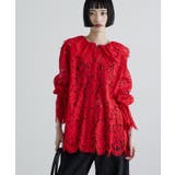 RED | 【Lui's】スカラップレースバックープンSH | PAL GROUP OUTLET