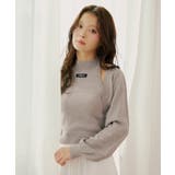 GRY | 【Chico】アメスリニットボレロSET | PAL GROUP OUTLET