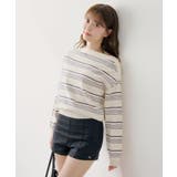 【Chico】ワンショルボーダーKT | PAL GROUP OUTLET | 詳細画像4