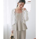 【La boutique BonBon】ペプラムキャミオールインワン | PAL GROUP OUTLET | 詳細画像9 