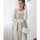 【La boutique BonBon】ペプラムキャミオールインワン | PAL GROUP OUTLET | 詳細画像1 