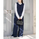 NAVY | 【CIAOPANIC TYPY】【オケージョン】シアーリブTEE付きオールイ… | PAL GROUP OUTLET