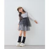 【CIAOPANIC TYPY】ドットギンガムバルーンミニスカート | PAL GROUP OUTLET | 詳細画像16 