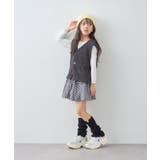 【CIAOPANIC TYPY】ドットギンガムバルーンミニスカート | PAL GROUP OUTLET | 詳細画像18 
