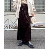【CIAOPANIC TYPY】クラッシュベロアメロウ切替スカート | PAL GROUP OUTLET | 詳細画像23 