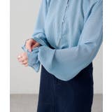【Kastane】B シアーチェックボウタイブラウス | PAL GROUP OUTLET | 詳細画像4 
