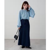 【Kastane】B シアーチェックボウタイブラウス | PAL GROUP OUTLET | 詳細画像5 