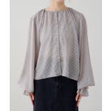 【Kastane】B シアーチェックボウタイブラウス | PAL GROUP OUTLET | 詳細画像22 