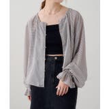【Kastane】B シアーチェックボウタイブラウス | PAL GROUP OUTLET | 詳細画像26 