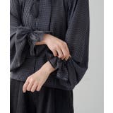【Kastane】B シアーチェックボウタイブラウス | PAL GROUP OUTLET | 詳細画像31 