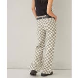 【WHO'S WHO gallery】アソート柄フレアパンツ | PAL GROUP OUTLET | 詳細画像7 