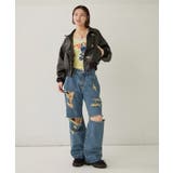 【WHO'S WHO gallery】ボールドダメージデニム | PAL GROUP OUTLET | 詳細画像16 