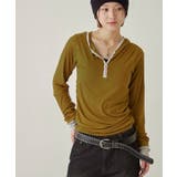 【WHO'S WHO gallery】バイカラーヘンリーフーディ | PAL GROUP OUTLET | 詳細画像16 