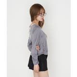 【RAY CASSIN】シフォンドッキングロンT | PAL GROUP OUTLET | 詳細画像32