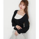 BLK | 【RAY CASSIN】シフォンドッキングロンT | PAL GROUP OUTLET