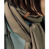 【ear PAPILLONNER】リング付き無地ロングストール | PAL GROUP OUTLET | 詳細画像6 
