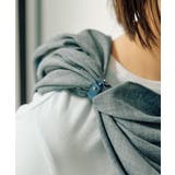 【ear PAPILLONNER】リング付き無地ロングストール | PAL GROUP OUTLET | 詳細画像23 