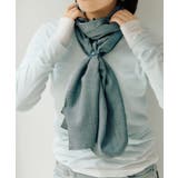 【ear PAPILLONNER】リング付き無地ロングストール | PAL GROUP OUTLET | 詳細画像19 