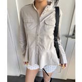 【WHO'S WHO gallery】ミリタリーペプラムブラウス | PAL GROUP OUTLET | 詳細画像13 