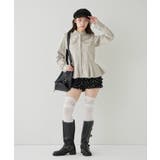 【WHO'S WHO gallery】ミリタリーペプラムブラウス | PAL GROUP OUTLET | 詳細画像6 