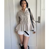 【WHO'S WHO gallery】ミリタリーペプラムブラウス | PAL GROUP OUTLET | 詳細画像7 