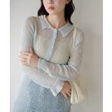 【Kastane】襟付きメッシュワンピース | PAL GROUP OUTLET | 詳細画像11