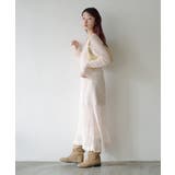 【Kastane】襟付きメッシュワンピース | PAL GROUP OUTLET | 詳細画像3