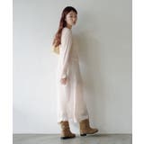 【Kastane】襟付きメッシュワンピース | PAL GROUP OUTLET | 詳細画像5