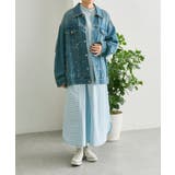 【ear PAPILLONNER】ストライプシャツワンピース【SUM1 STYL… | PAL GROUP OUTLET | 詳細画像1 