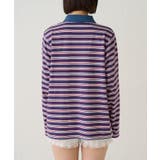 【WHO'S WHO gallery】マルチボーダーギャザーポロ | PAL GROUP OUTLET | 詳細画像19