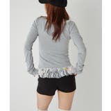 【WHO'S WHO gallery】レースリメイクメッセージトップス | PAL GROUP OUTLET | 詳細画像10 