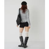 【WHO'S WHO gallery】レースリメイクメッセージトップス | PAL GROUP OUTLET | 詳細画像15 