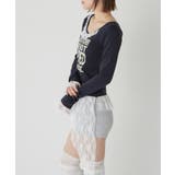 【WHO'S WHO gallery】レースリメイクメッセージトップス | PAL GROUP OUTLET | 詳細画像18 