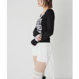 【WHO'S WHO gallery】レースリメイクメッセージトップス | PAL GROUP OUTLET | 詳細画像3 