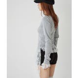 【WHO'S WHO gallery】レースリメイクメッセージトップス | PAL GROUP OUTLET | 詳細画像8 