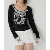 BK/OFFDOT | 【WHO'S WHO gallery】レースリメイクメッセージトップス | PAL GROUP OUTLET